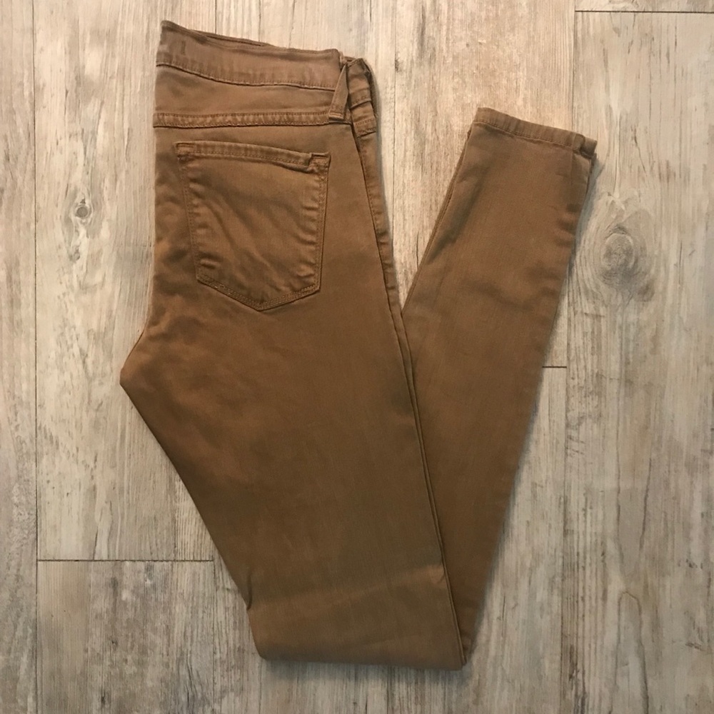 Flying Monkey Mustard Colored Skinny Jeans